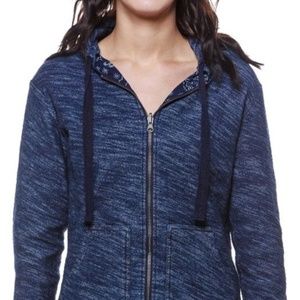 Chip Foster Reversible Hoodie Jacket Sweatshirt